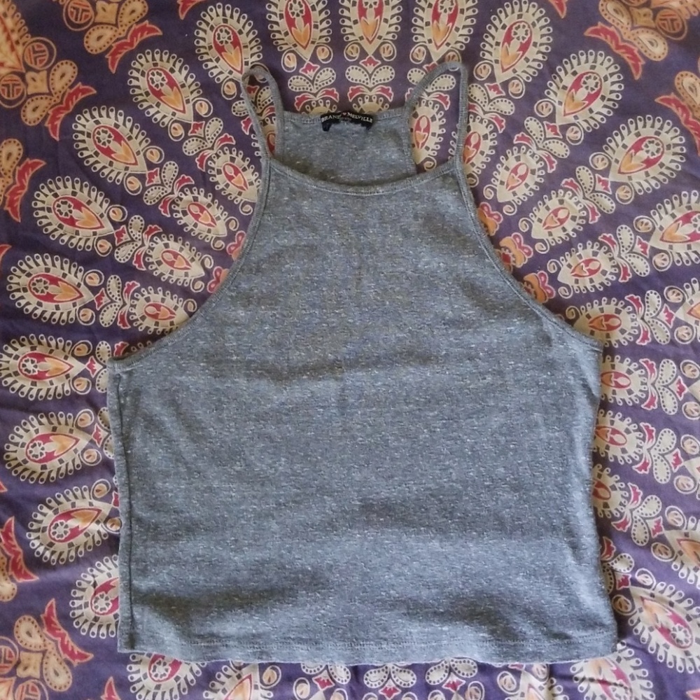 SOLD Brandy Melville Cropped Racerback Tank